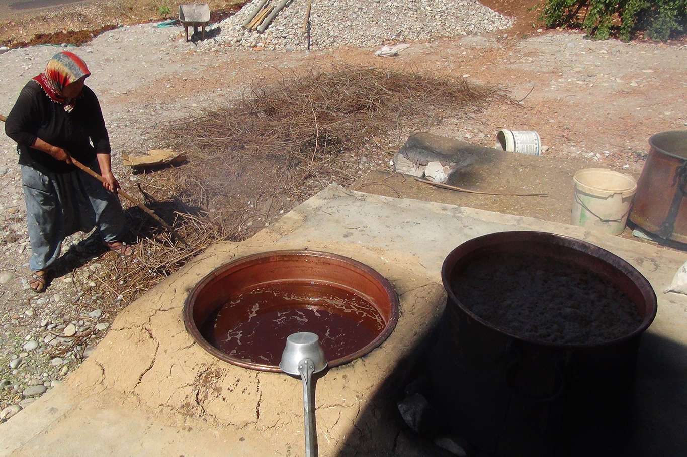 Üzümün pekmez ve pestil olma yolculuğu başladı